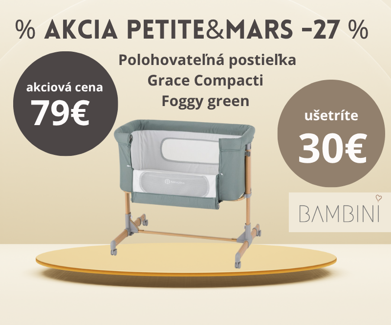 a akcia postielka petite mars grace compacti foggy green